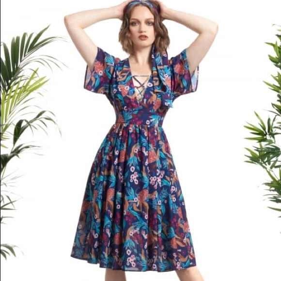 bright and beautiful dress